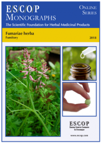 ESCOP monographs The Scientific Foundation for Herbal Medicinal Products. Online series. Fumariae herba (Fumitory). Exeter: ESCOP; 2018.
