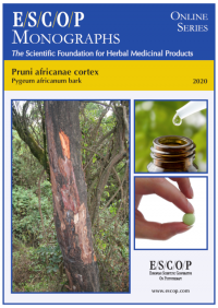 ESCOP monographs The Scientific Foundation for Herbal Medicinal Products. Online series. Pruni africanae cortex (Pygeum africanum bark). Exeter: ESCOP; 2020.