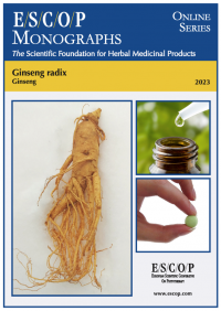 ESCOP monographs The Scientific Foundation for Herbal Medicinal Products. Online series. Ginseng radix (Ginseng). Exeter: ESCOP; 2023.