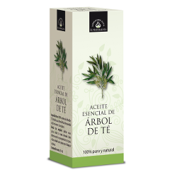 Aceite esencial de Árbol de Té El Naturalista (<i>Melaleuca alternifolia</i> L.). Envase de 30 mL. CN: 174545. 