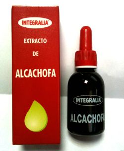 Alcachofa Extracto. Frasco, tapón cuentagotas con 50 mL. 60 gotas aportan 1,8 mL de extracto hidroalcohólico.