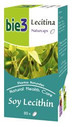 BIE3 Lecitina de soja. Estuche con 80 perlas de 500 mg. CN: 354088.9.