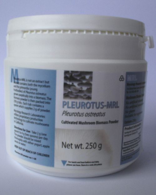 Pleurotus - MRL (<i>Pleurotus ostreatus</i>). 90 comprimidos de 500 mg.