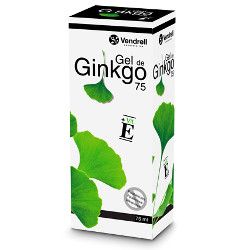 VenPharma Gel Ginkgo 75mL/profesional. Contiene extracto de Ginkgo biloba en gel (75%, equivalente a 750 mg de planta de <i>Ginkgo biloba</i>); Vitamina E.