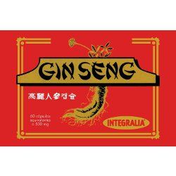 Ginseng Coreano Estuche y blister con 10 y 60 cápsulas. 2 cápsulas aportan: Ginseng Coreano 500 mg, Ext. Ginseng coreano 150 mg.