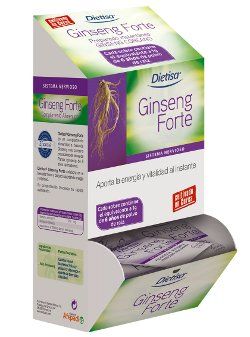 Ginseng Forte Cápsulas. Estuche con 36 cápsulas (extracto de ginseng).