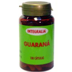 Guarana bote con 100 cápsulas. 6 cápsulas aportan 3 g de Guaraná.