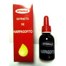 Harpagofito Extracto Estuche y Frasco tapón cuentagotas con 50 mL. 60 gotas aportan 1,8 mL de extracto fluido (1:1) de harpagofito.
