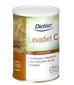 Levadiet C. Bote con 150 g (levadura de cerveza 100%).