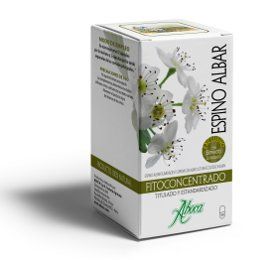 Espino albar Concentrado Total Bio (<i>Crataegus monogyna</i>). 50 cápsulas de 500 mg cada una, en las que se combina el extracto liofilizado o criosecado y el polvo de granulometría fina.