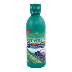 Aloe Vera Zumo Mirtilo. Botella (Calidad PET-1), de 500 mL con tapón dosificador. Contiene: 470 mLJugo de áloe vera y 1,3 g de concentrado de bayas de mirtilo. Complemento alimenticio. 