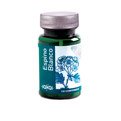 Espino blanco Complements. Frasco 100 comprimidos. 4 comprimidos contienen 600 mg de E.S. de espino blanco (<i>Crataegus monogina</i>) titulado al 1,5% en vitexina. Aporte en flavonoides expresados como vitexina: 9 mg.