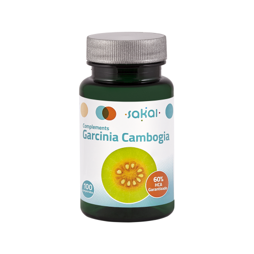 Garcinia Cambogia Complements. Frasco 100 comprimidos. 6 comprimidos contienen 600 mg de E.S.de <i>Garcinia cambogia</i> titulada al 60% en HCA. Aporte en HCA (ácido hidroxicítrico): 360 mg.