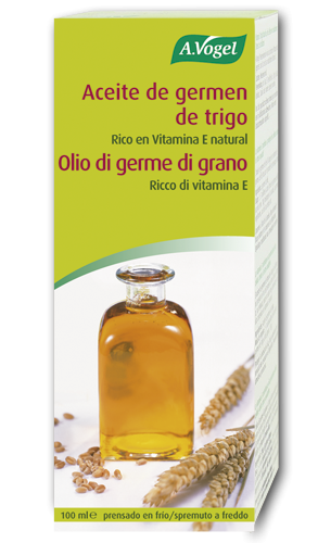 Aceite de germen de trigo. Frasco de 100 mL 100% aceite de germen de trigo (de origen europeo) obtenido por una suave presión en frío. Libre de: lactosa, proteína animal, levadura, conservantes, colorantes, antioxidantes artificiales, potenciadores del sabor. Contiene gluten.