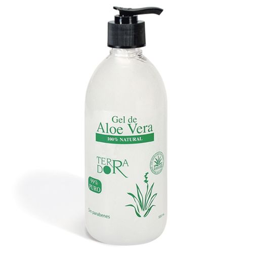 Gel Aloe Vera 100% Natural. Frasco de 500 mL.