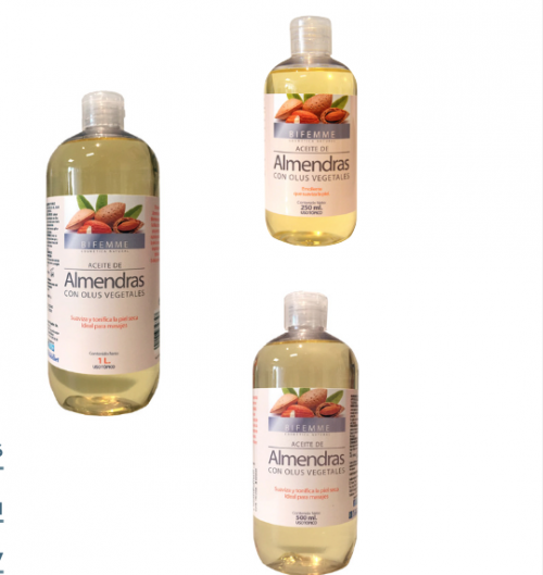 Aceite de almendras dulces bifemme 250 ml