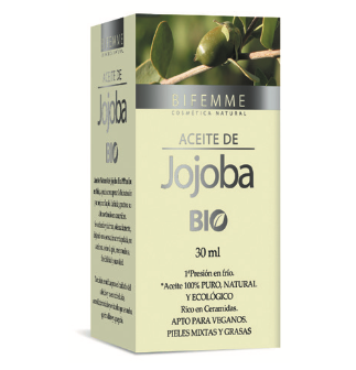 Aceite de jojoba Bio. 30 mL. (<i>Simondsia chilensis</i>).