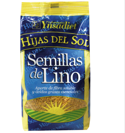 Semillas de Lino Hijas del Sol. Bolsas de 400 g.