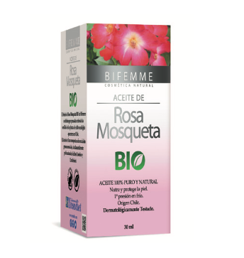 Aceite de Rosa mosqueta Bio. Envases de 30 mL.