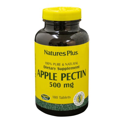 Pectina de Manzana (Apple Pectin). 180 comprimidos. Cada comprimido contiene 500 mg de pectina de manzana. Complemento alimenticio.