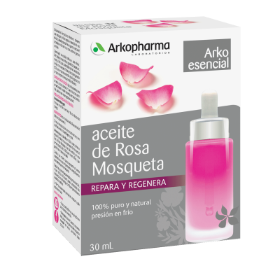Arkoesencial Aceite Rosa Mosqueta. 30 mL. 100% aceite vegetal. CN: 154814.6.