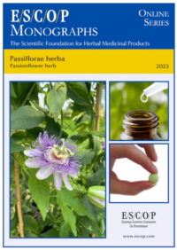  ESCOP monographs The Scientific Foundation for Herbal Medicinal Products. Online series. Passiflorae herba (Passionflower herb). Exeter: ESCOP; 2023.