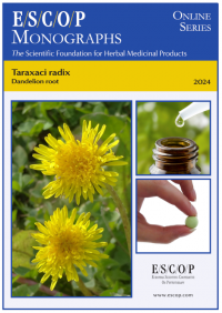  ESCOP monographs The Scientific Foundation for Herbal Medicinal Products. Online series. Taraxaci radix (Dandelion root). Exeter: ESCOP; 2024.
