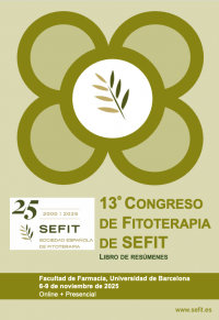 Libro de resúmenes del 13º Congreso de Fitoterapia de SEFIT. Barcelona 6-9 de noviembre de 2025