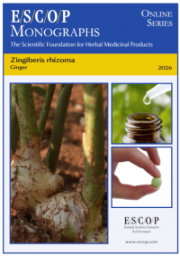 ESCOP monographs The Scientific Foundation for Herbal Medicinal Products. Online series. Zingiberis rhizoma (Ginger). Exeter: ESCOP; 2026.